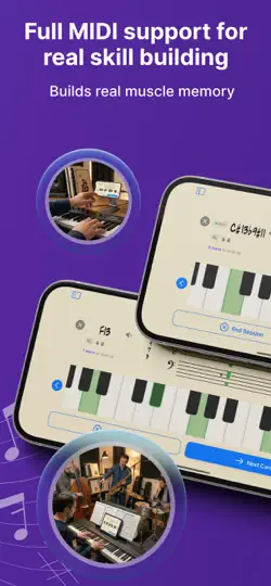 Capture d'écran de Jazz Piano Voicings Chords App sur iPhone 3