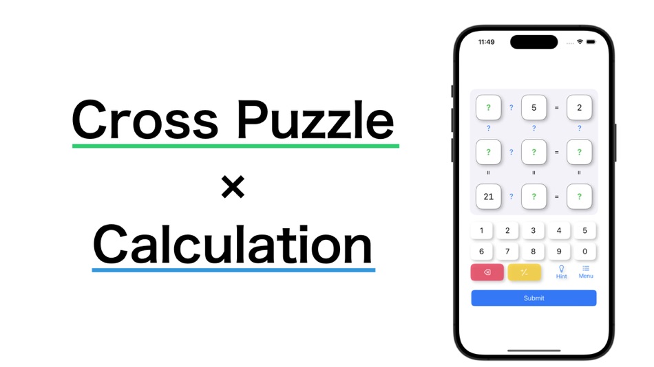 #2. Operators Puzzle Number Games (iOS) 来自: Takatoshi Ichige
