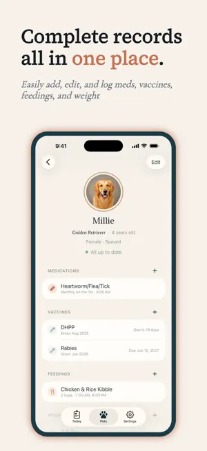WellKept Pet - Dog & Cat Care screenshot 4