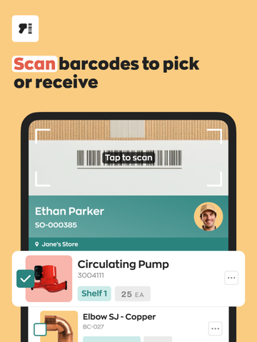 inFlow Inventory iPad screenshot 2 - Business app