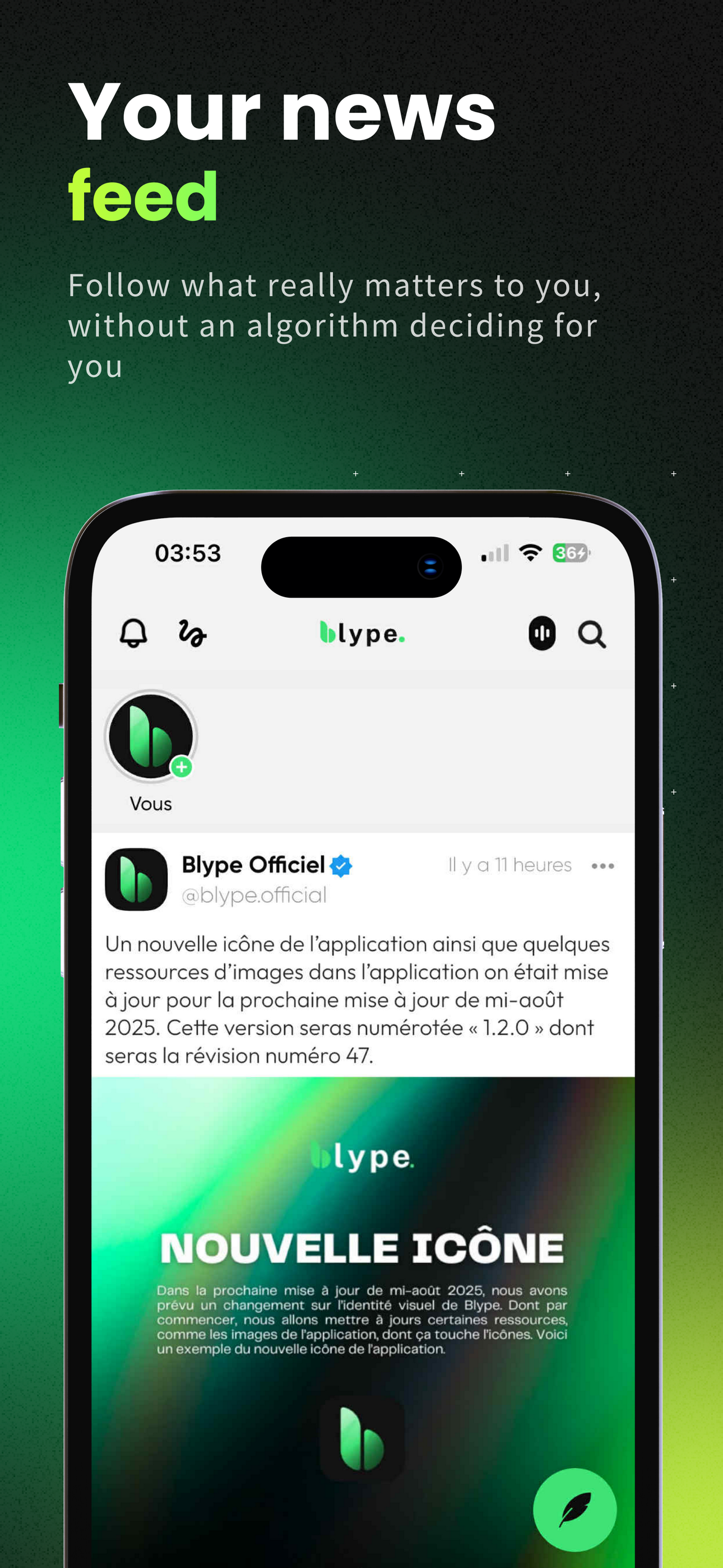 Blype. screenshot 2