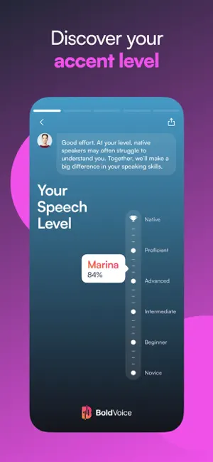 BoldVoice: Accent Training iPhone screenshot 4