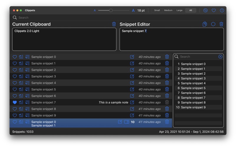 Screenshot #2 pour Clippets