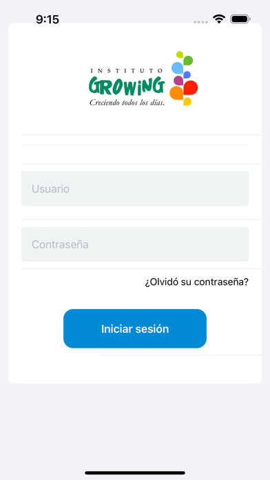 Instituto Growing Screenshot