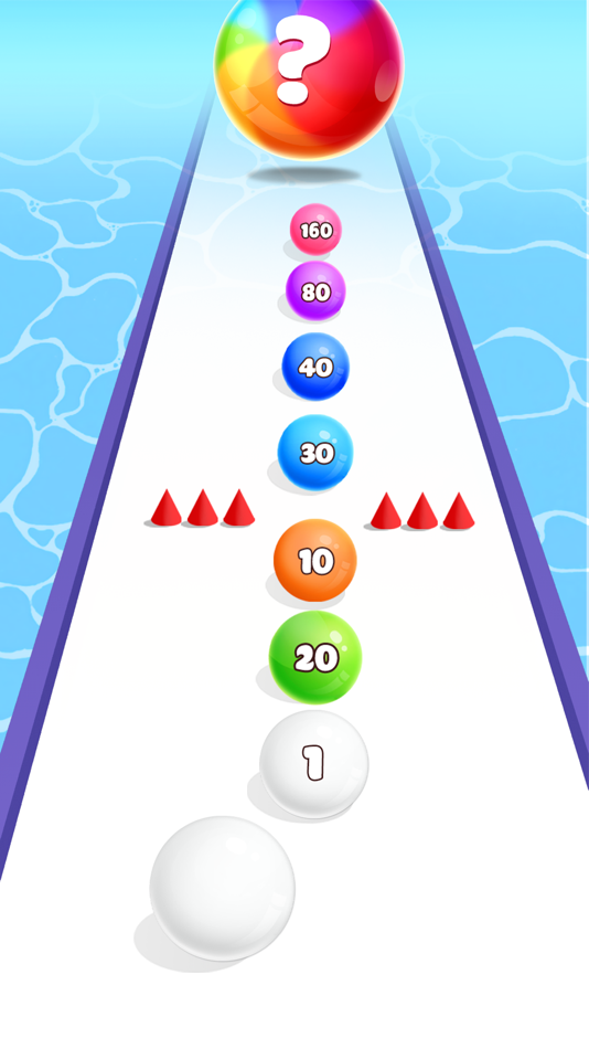 #1. Ball Master: Ball Run 3D (iOS) By: Luong Vuong