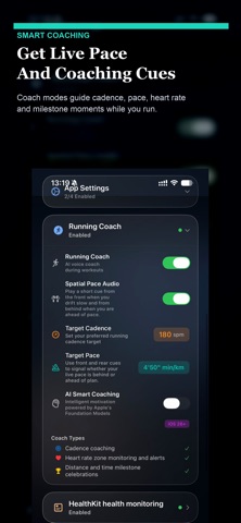 Cadence180 screenshot