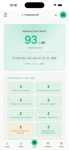 Production OS screenshot