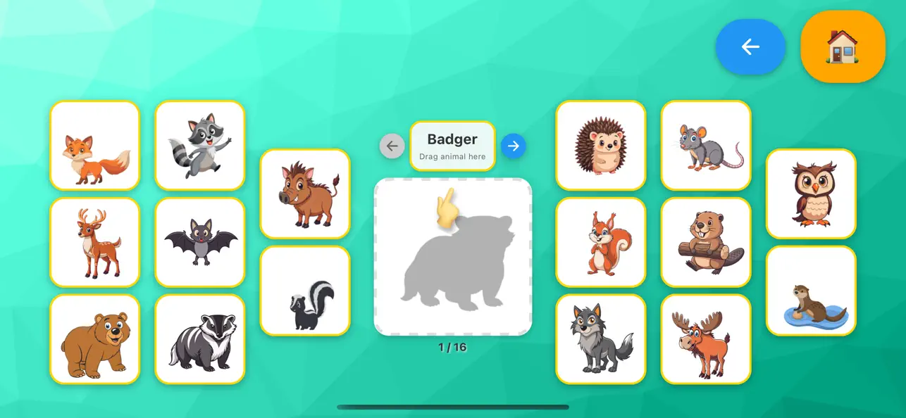 #2. Animal Detective For Kids (iOS) Oleh: Metal Torch Labs, Inc