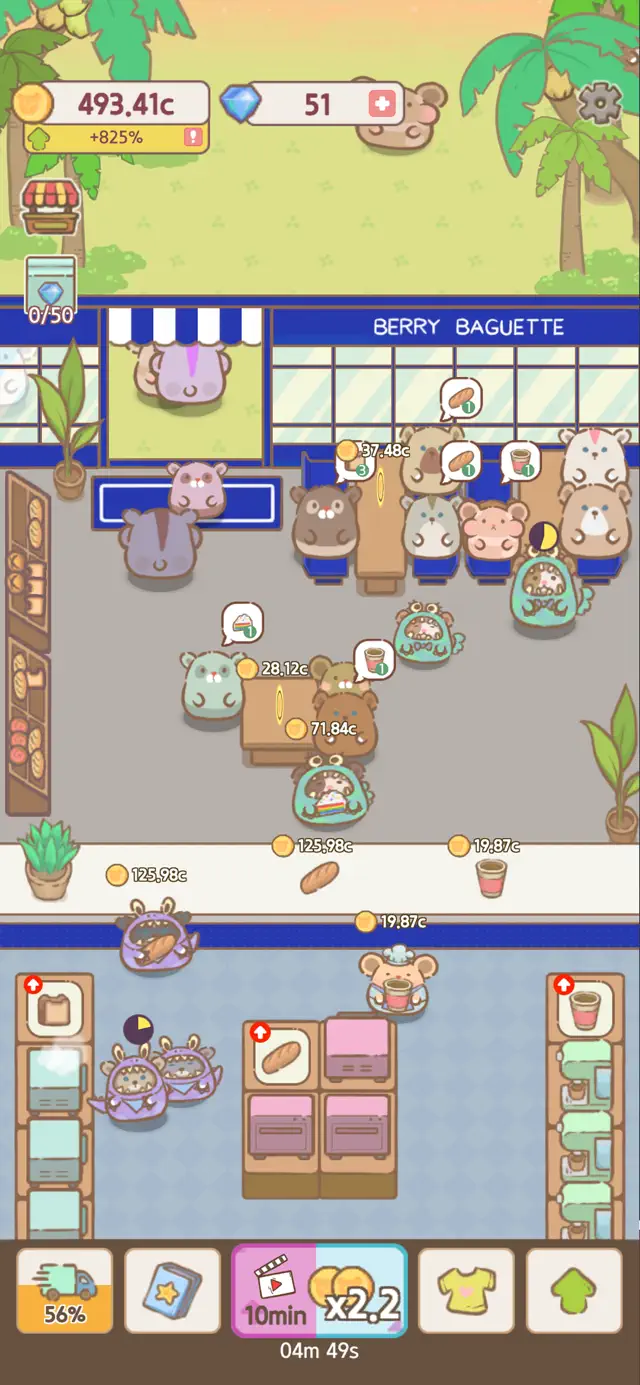 Hamster Chef : Idle Restaurant screenshot 8