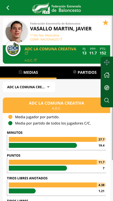 Afición FEXB Screenshot