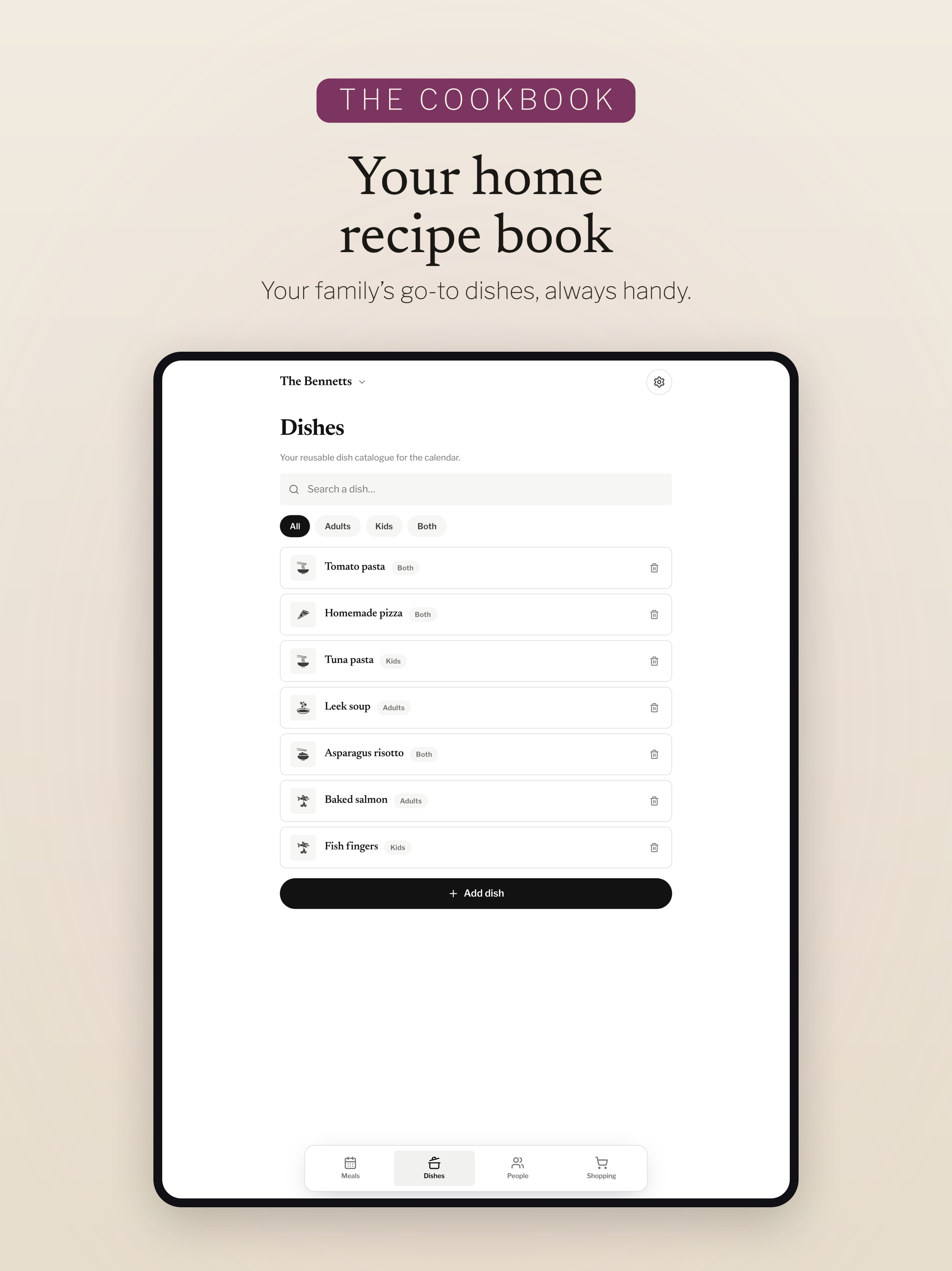 Desco: Family Meal Planner screenshot 10