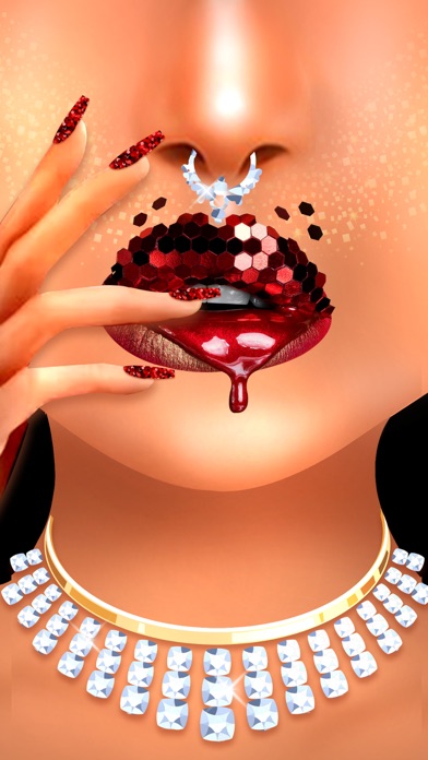 Lip Art Fashion Games Screenshot