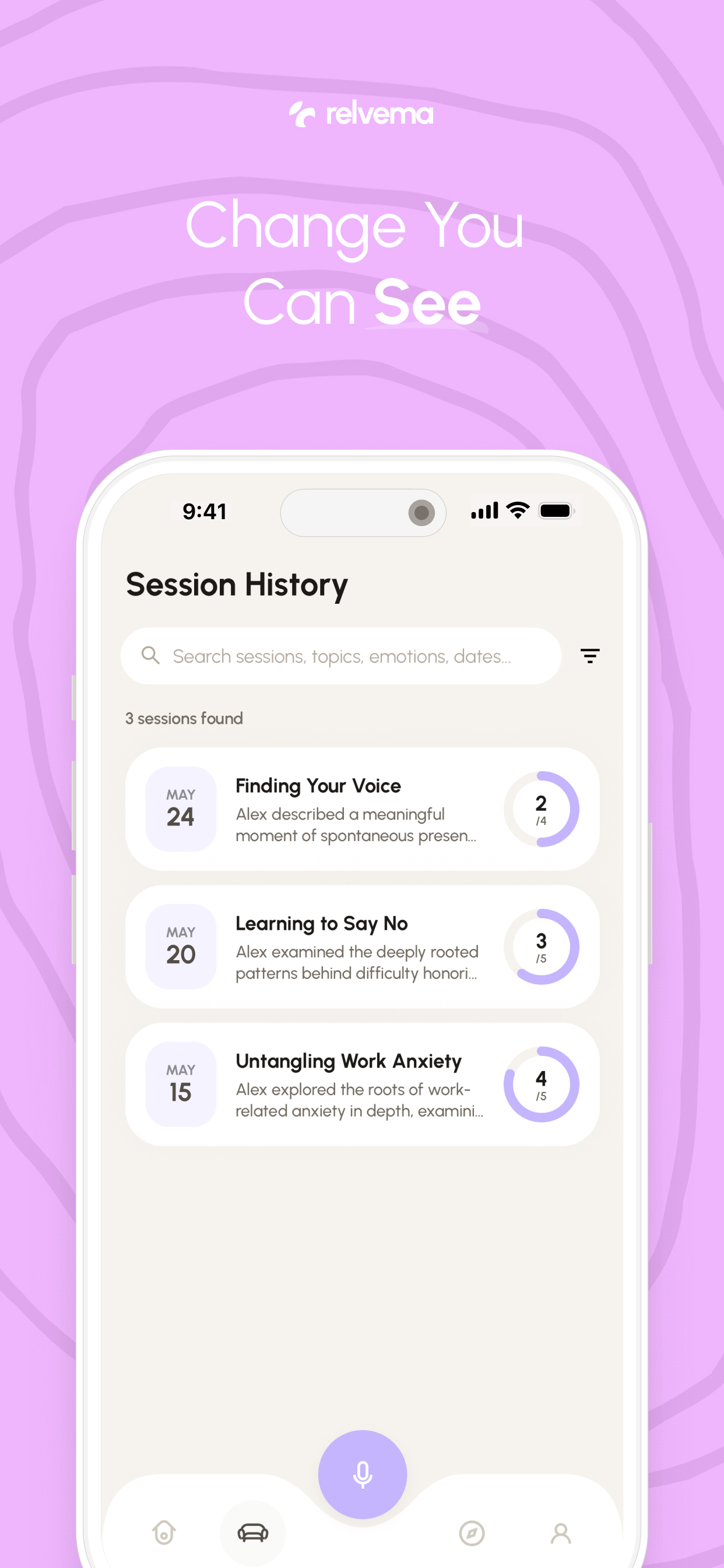 Relvema: Therapy & Reflection screenshot 5