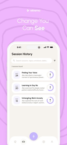 Relvema: Therapy & Reflection Screenshot 5 of 5