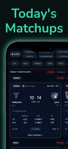 SSN: Sports Scores Now iPhone screenshot