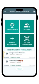 Tennis & Padel Tournaments screenshot