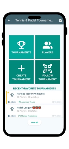 Tennis & Padel Tournaments screenshot