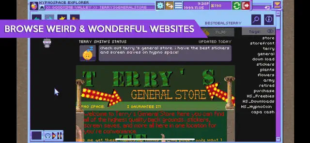 Hypnospace Outlaw screenshot 1