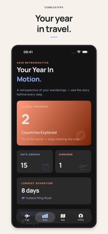 CobbleSteps: Travel Journal Screenshot 7 of 8
