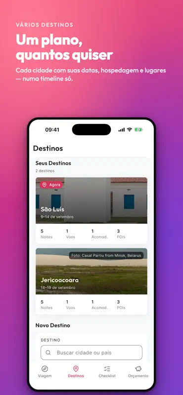 Wayven: Planejar Viagens screenshot 2 of 6