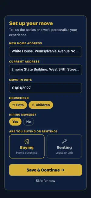 Lets Move - Moving Helper screenshot 4