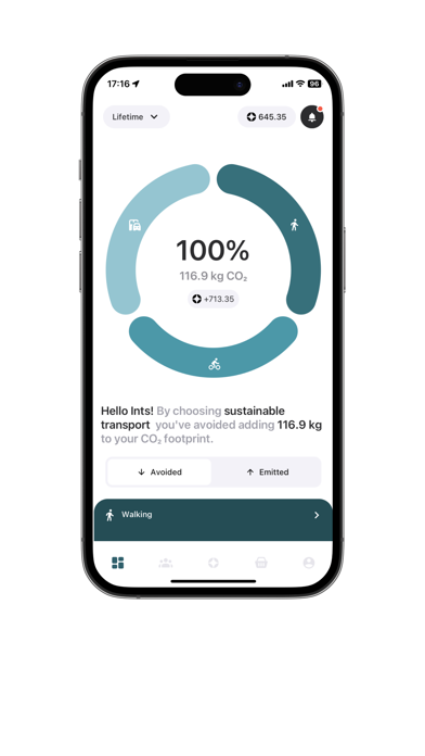 Kora Sustainability Screenshot
