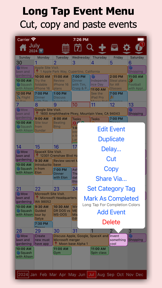 myCal PRO Planner screenshot