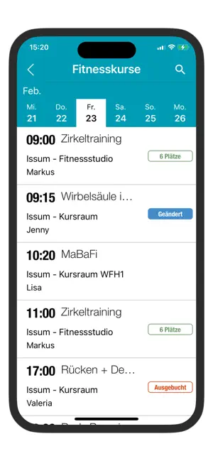 Fitness & Wohlfühlen screenshot 3
