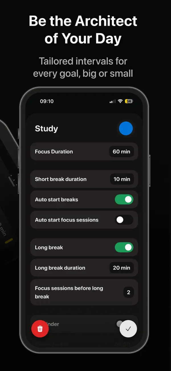 #3. Emphasis: Flow & Focus Timer (iOS) By: Aleksandr Fiodorov