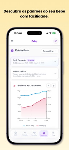 Bebly - Baby Tracker screenshot