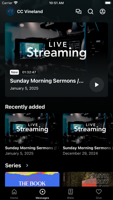 Calvary Chapel Vineland Screenshot