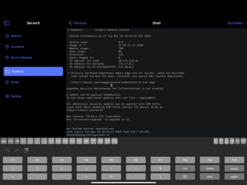 ServerX - SSH & Terminal ipad screenshot 4