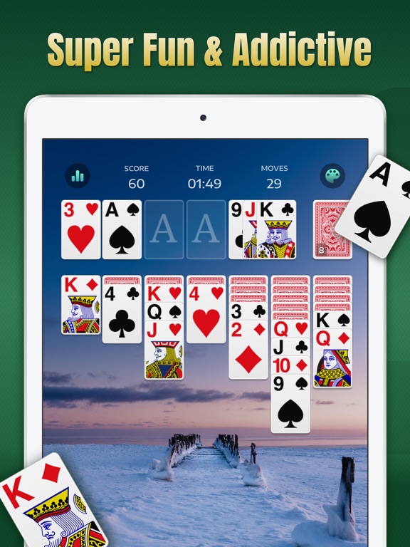 Screenshot #5 pour Solitaire - Card Games Classic
