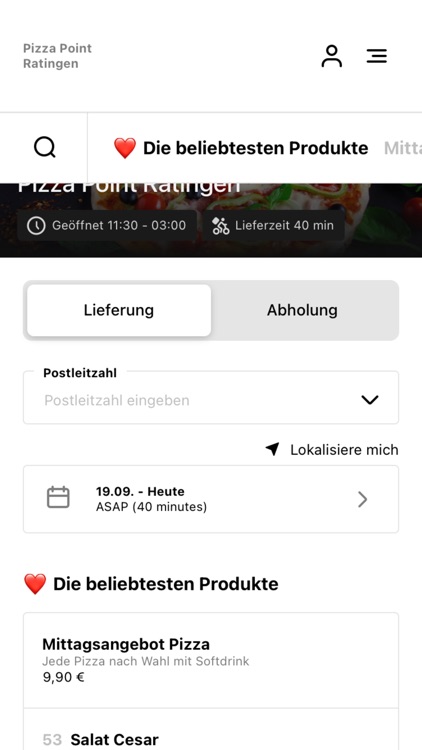 Pizza Point Ratingen