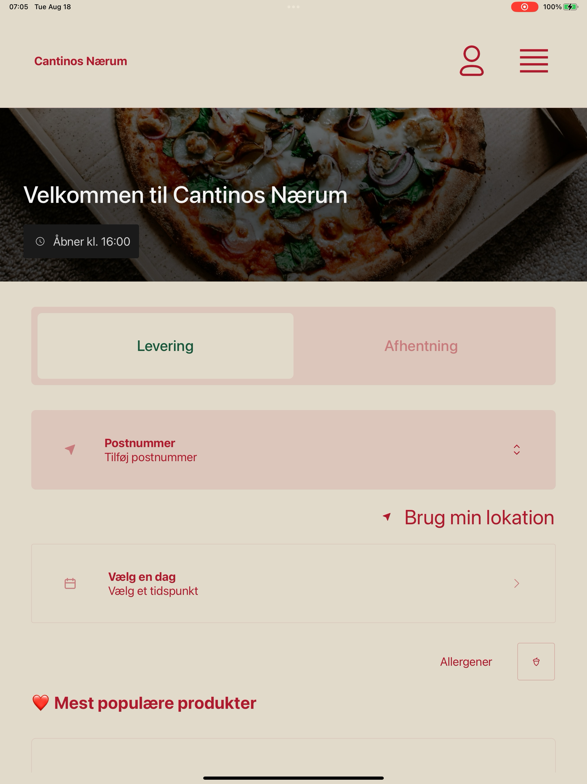 Cantinos Nærum DK screenshot 13