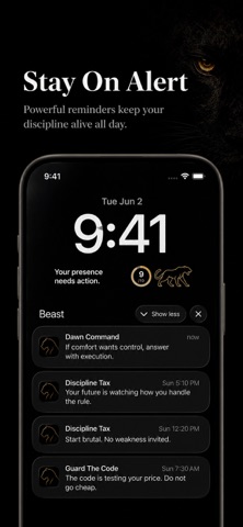Beast: Discipline Quotes Screenshot 5 of 5