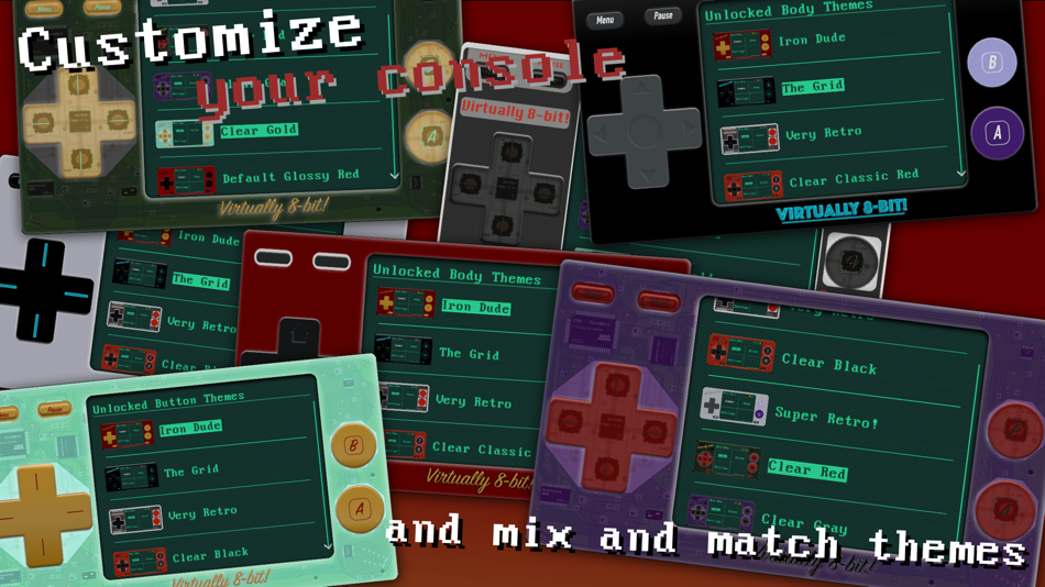 #8. Virtually 8-bit! Game Console (iOS) Podle: Jonathan Dust