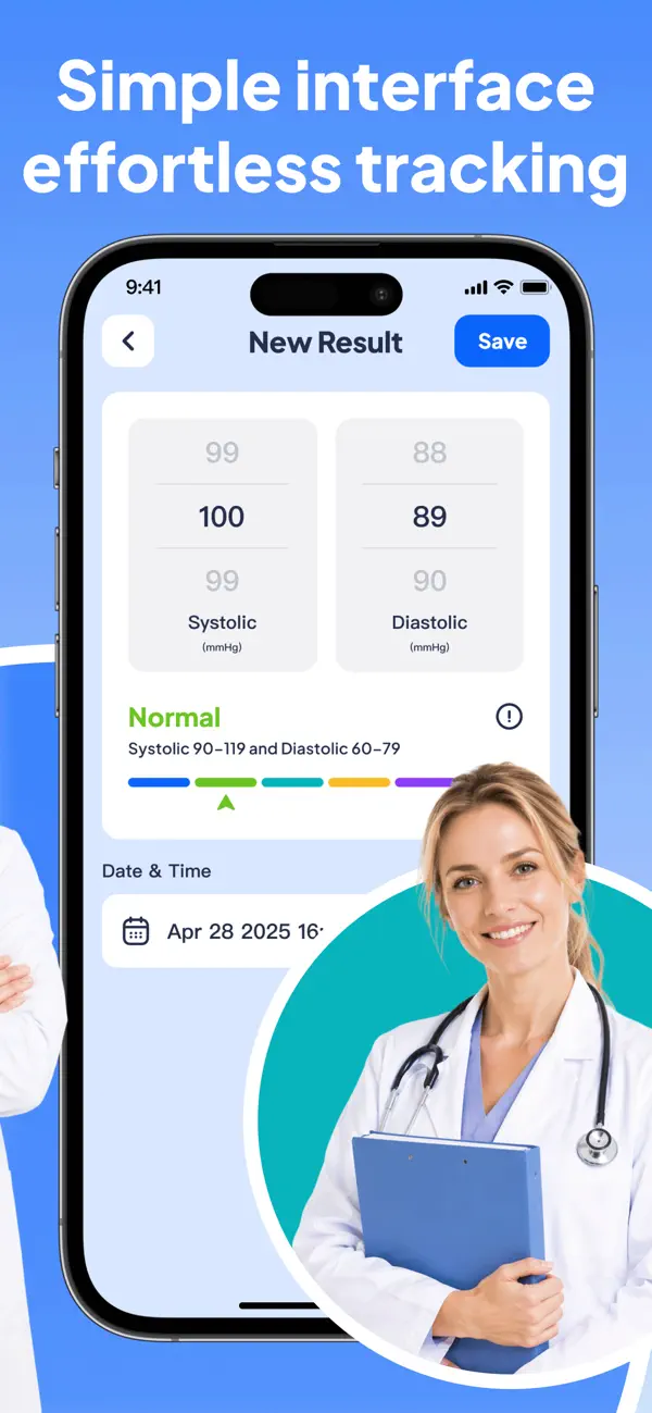 Screenshot #2 pour HeartBP Monitor