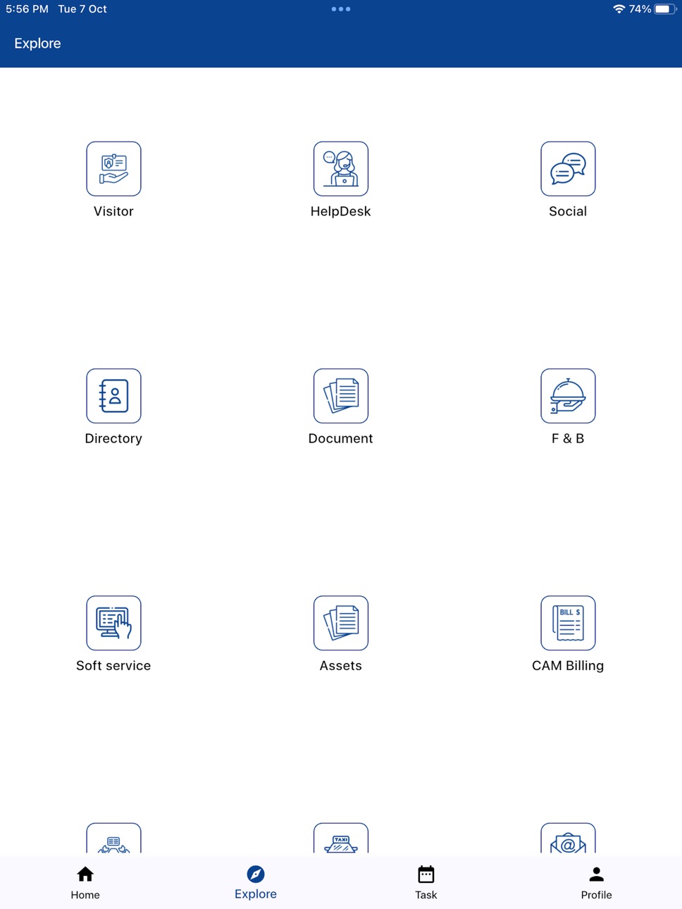 iPad screenshot
