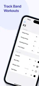 Band Bar Fit - Track X3 screenshot #1 for iPhone