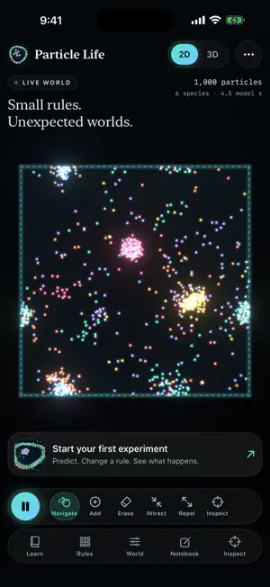 Particle Life: Science Lab screenshot 2