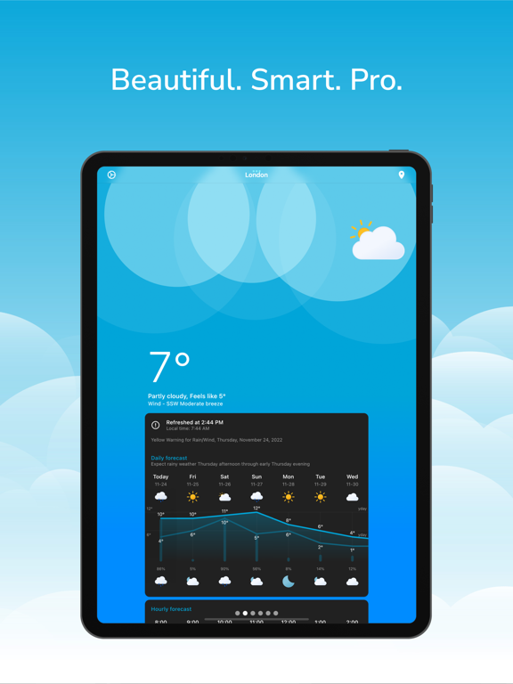 Weather Radar: Forecast Live iPad screenshot 6 - Weather app