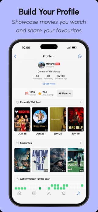 Movie Tracker - FlickFocus Screenshot 4 of 10