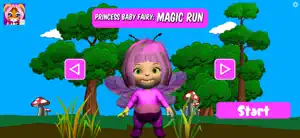 Princess Baby Fairy: Magic Run screenshot 1