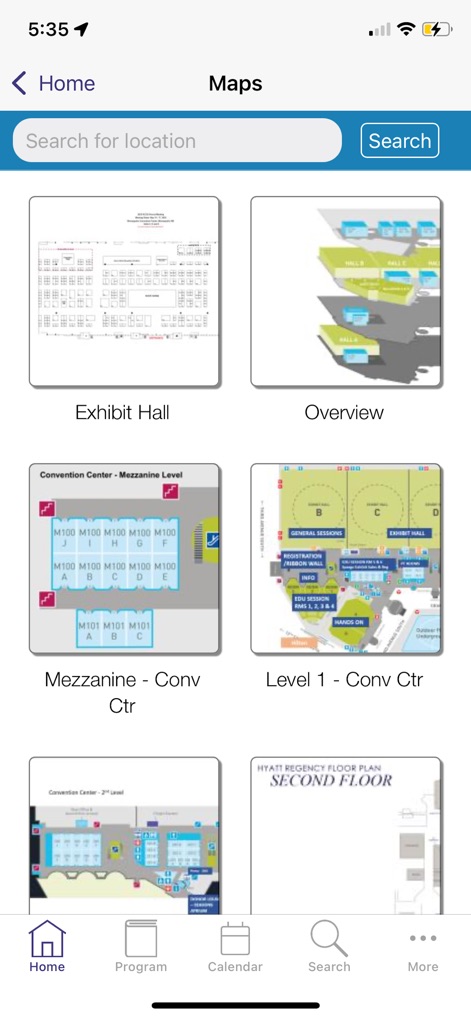 ACOG Events - App de Referencia | MWM
