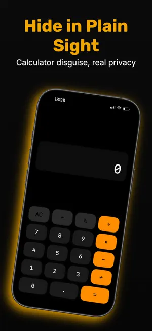 Privé - Calculator & Vault screenshot 1