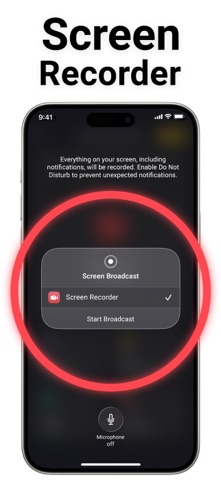 Screen Recording: Record Video Screenshot 1 of 4