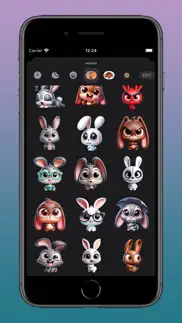 dre bunny stickers iphone screenshot 3