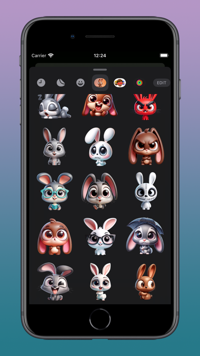 Screenshot #3 pour Dre Bunny Stickers