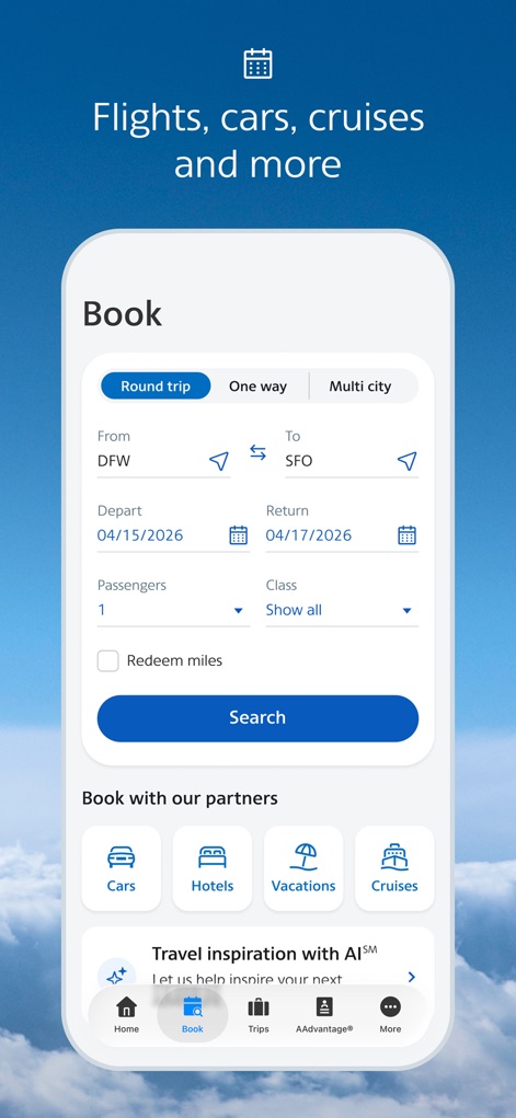 American Airlines - Comprehensive Booking